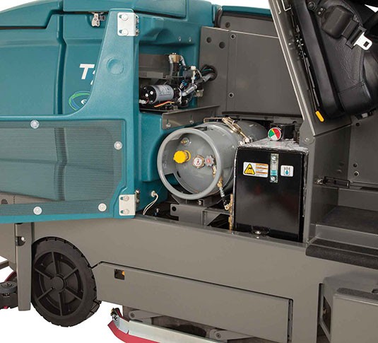 T20 Fregadora de suelo industrial de conductor sentado alt 5